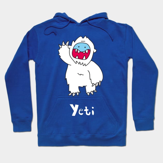 Yeti Hoodie by ptdoodles